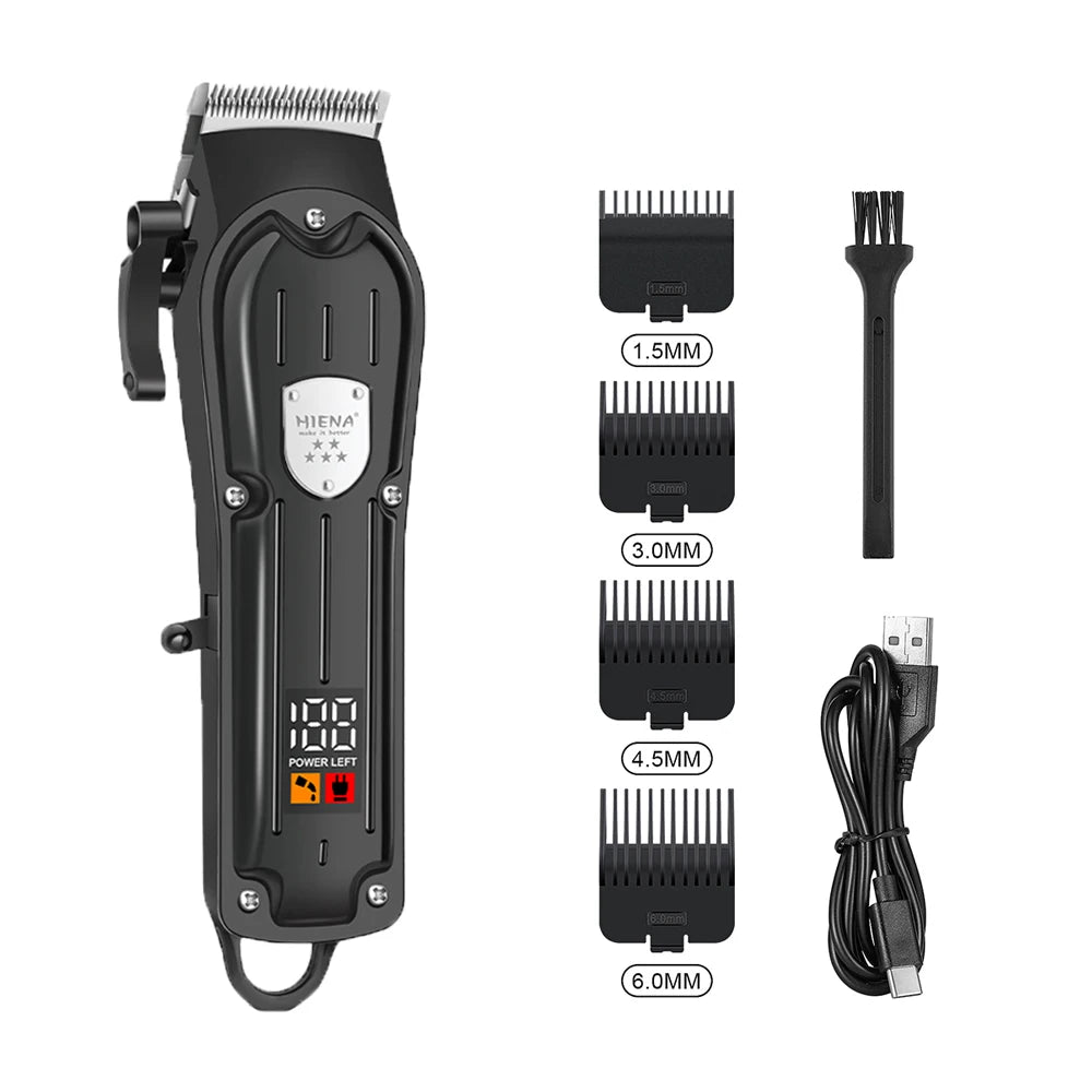 hiena hair clippers ,face trimmer and, clipper combs