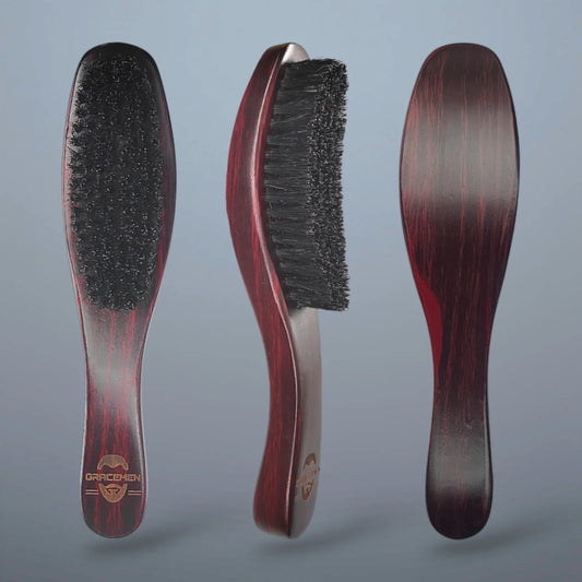 Gracemen Beard ,Hair 360 Wave Brush