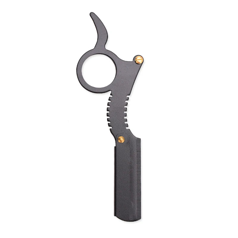 Barbershop Stainless Steel Classic Ring Shaving ,Edge Razor