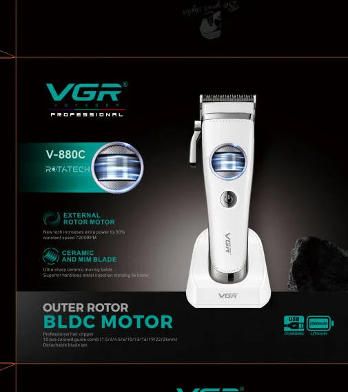 Rechargeable VGR Cordless Hair Trimmer V-880