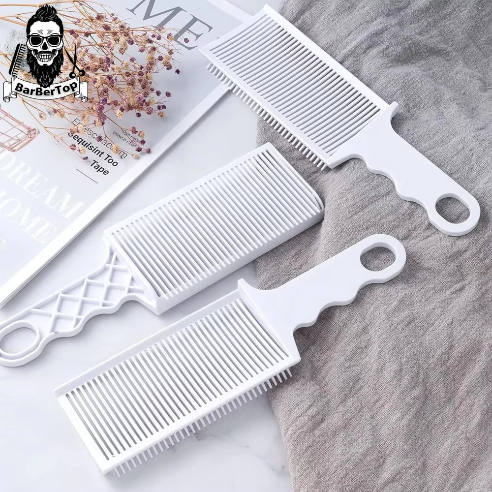 Pro Curved Flat Top Positioning Trimming Comb