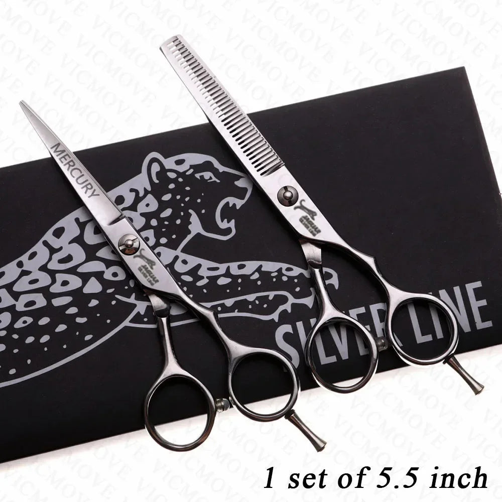 High Quality 5/5.5/6/6.5/7 inch Stainless Steel Shear Thinning Hair Grooming Scissors