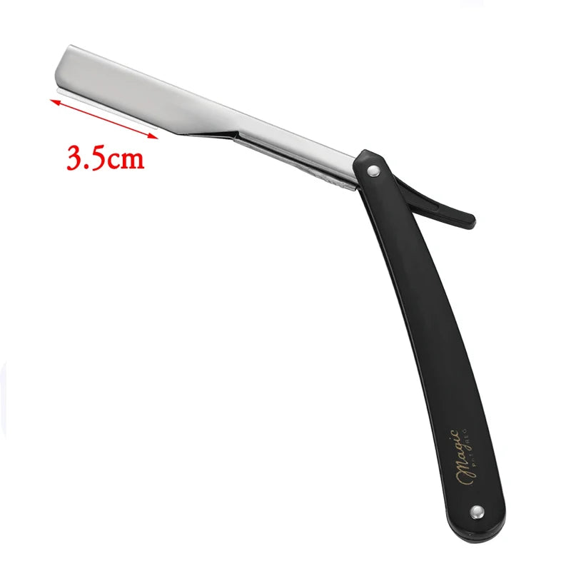 1-10PCS: Stainless Steel Manual Shaving Razor kit