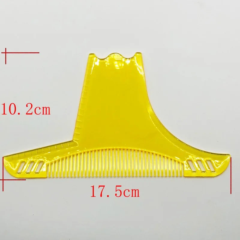 Man Beard Template Comb Shaping Tool