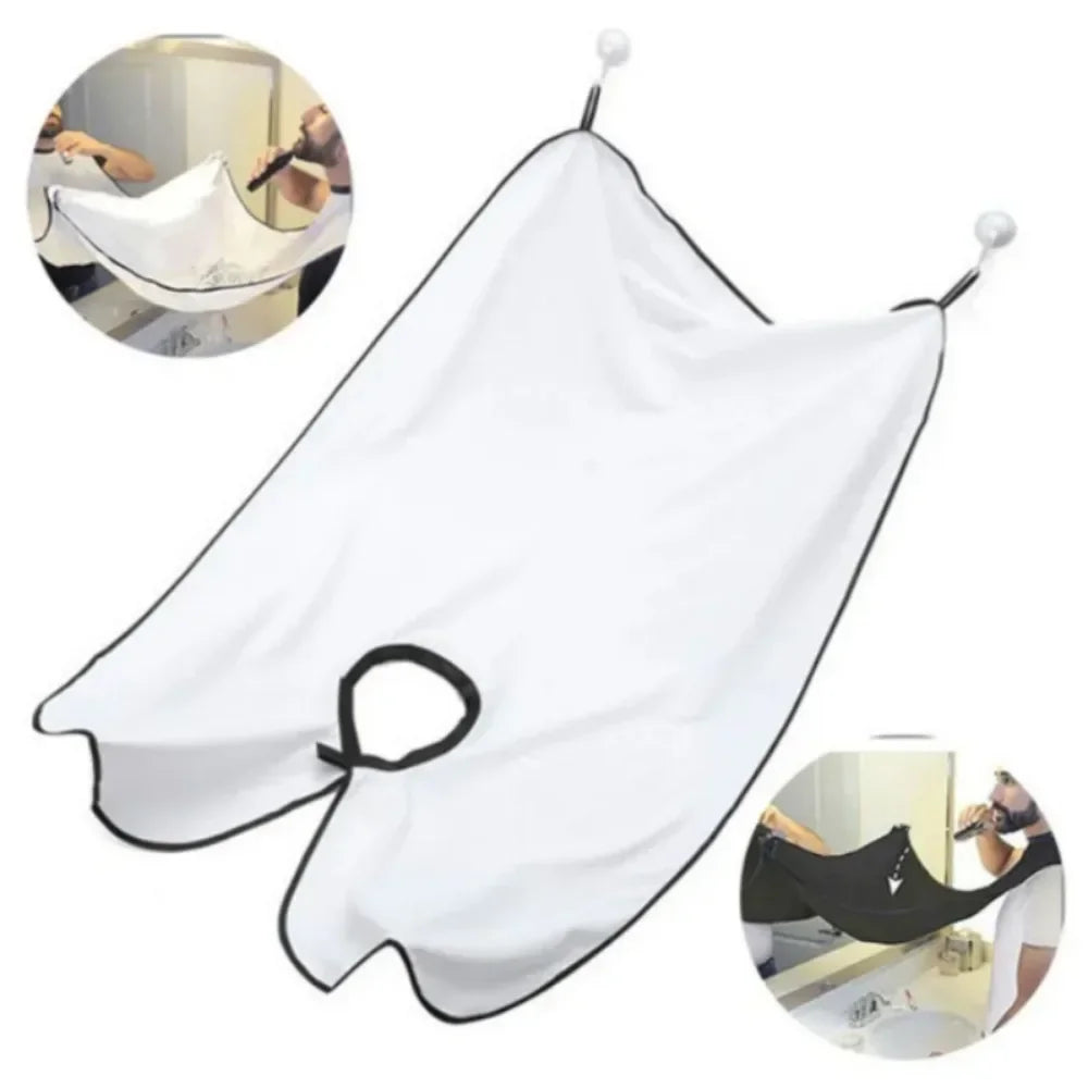 Waterproof Shaving Apron Hair Catcher Men Trimming Cape