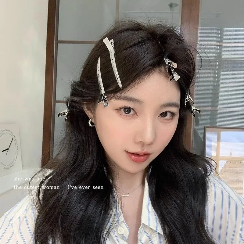10-20Pcs: Salon Sliver Hair Clips