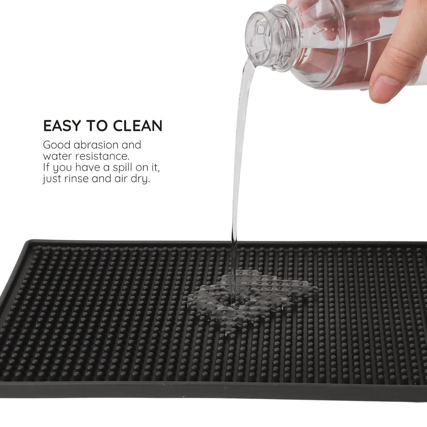Barber Silicone Station Mat Display