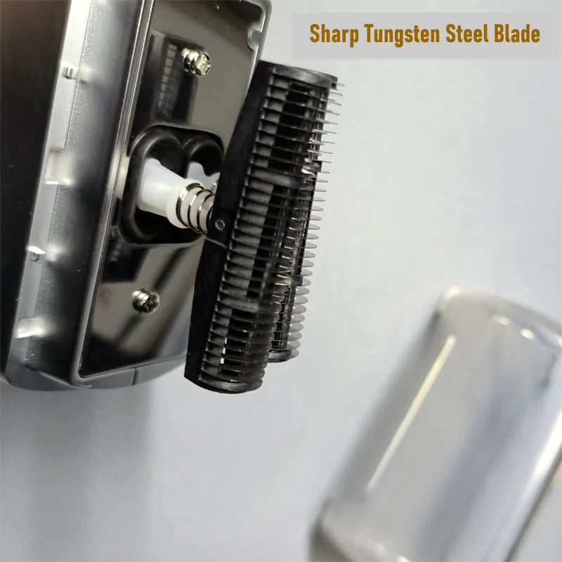 11000 RPM P620 Electric Men's USB Double Foil Shaver Hair Clipper