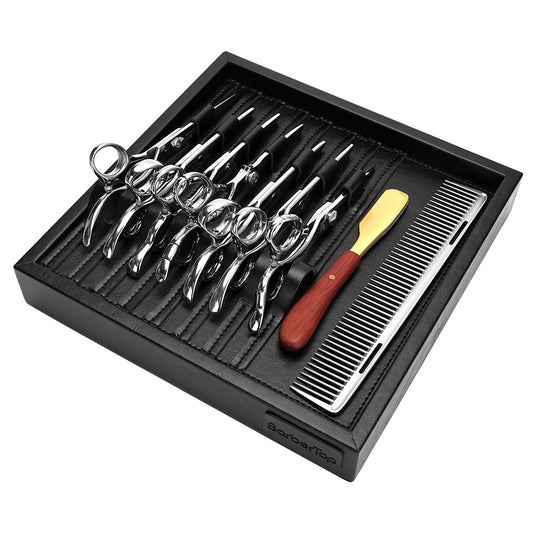 Organizer Barber Scissors ,Comb Holding Rack Storage Case