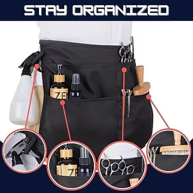 Beauty Salon Black Barista Apron Accessory