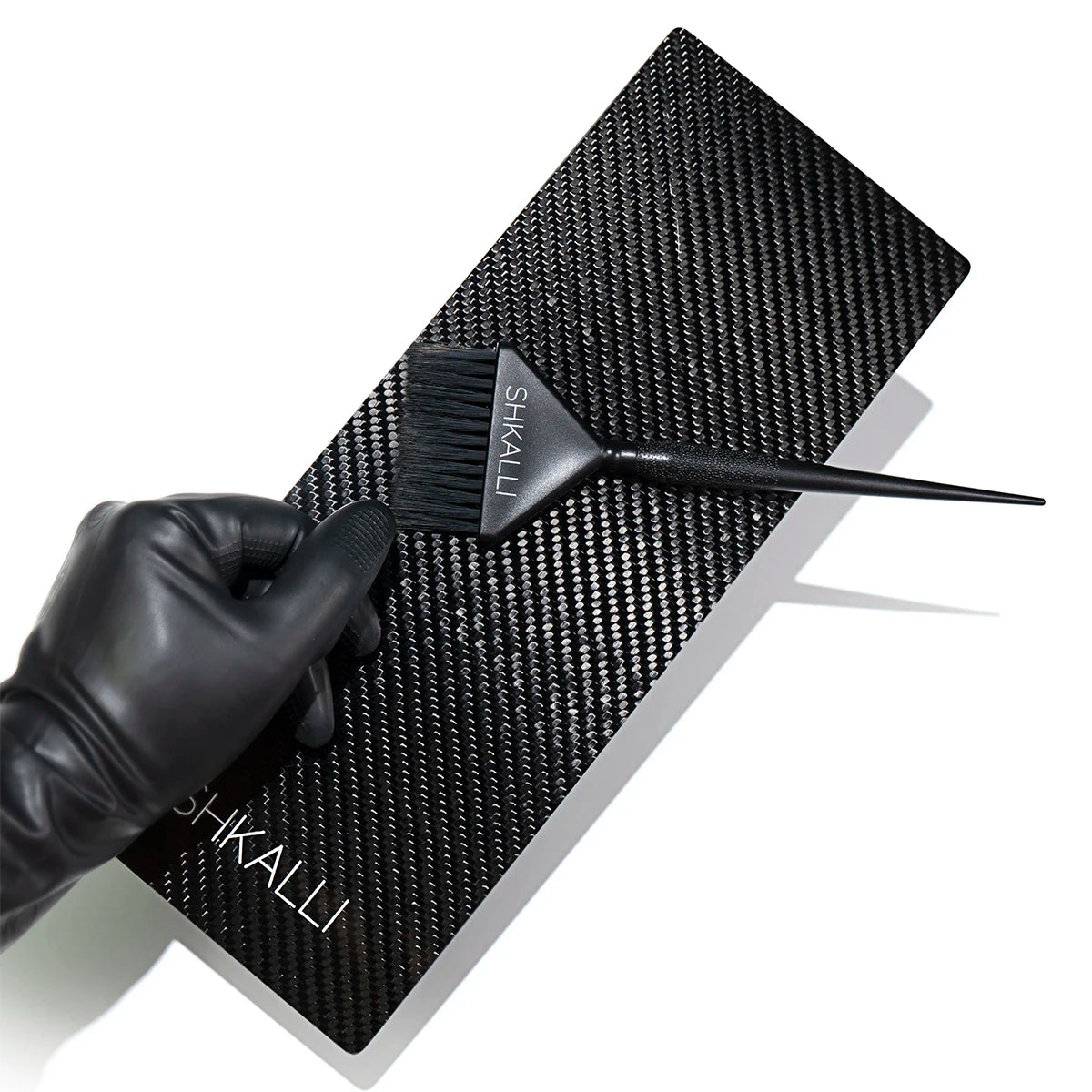 SHKALLI Carbon Fiber Balayage Board ,Brush and,Hair Dye Tool Kit