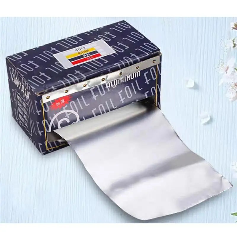 1Roll: Hair Dye Tin Foil Perm Modeling Tool Aluminum Foil Sheets