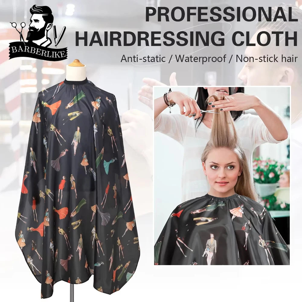 Barbershop Waterproof Adjustable Apron Cape Accessory