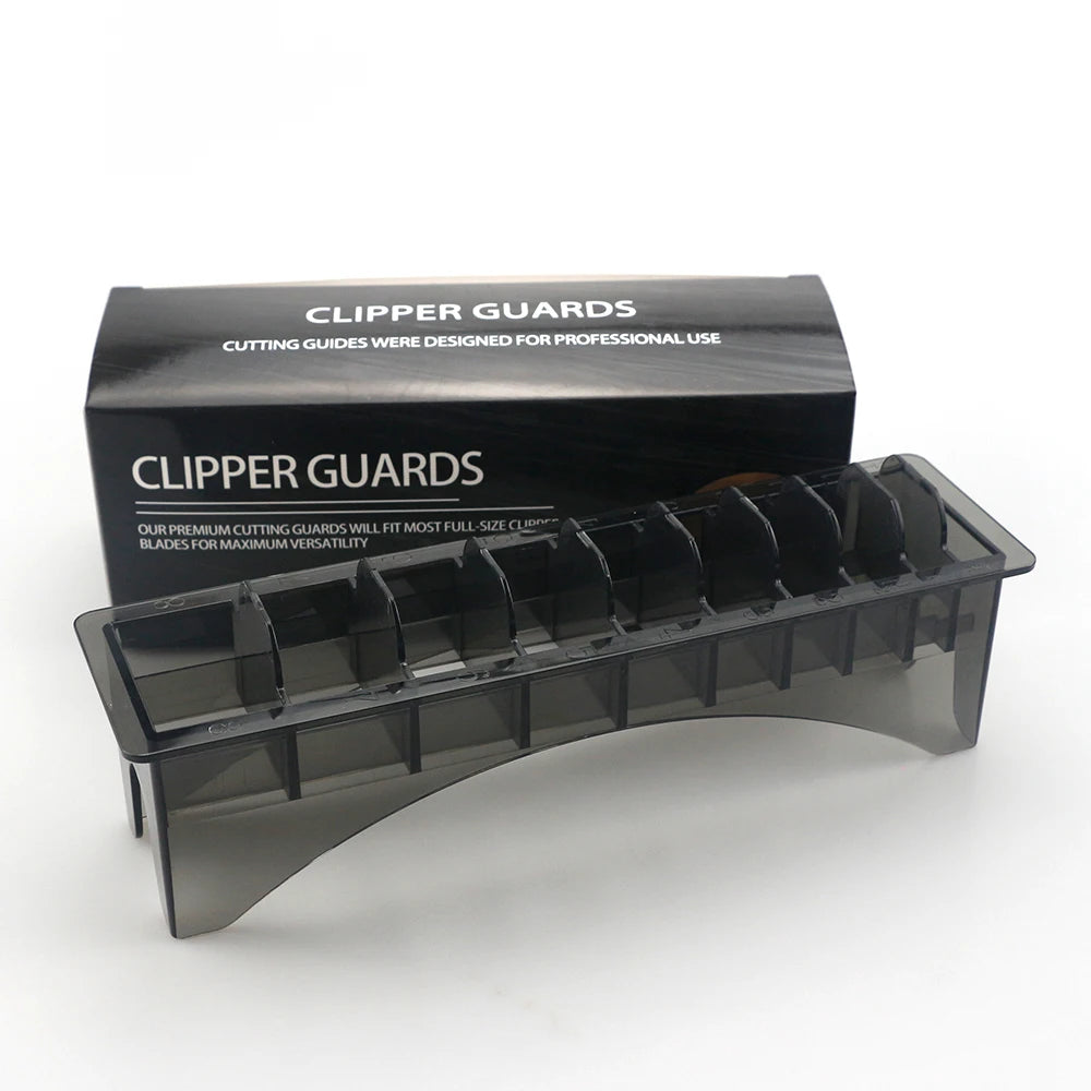 8-10Pcs: Hair Clipper Guards Stand Case Holder