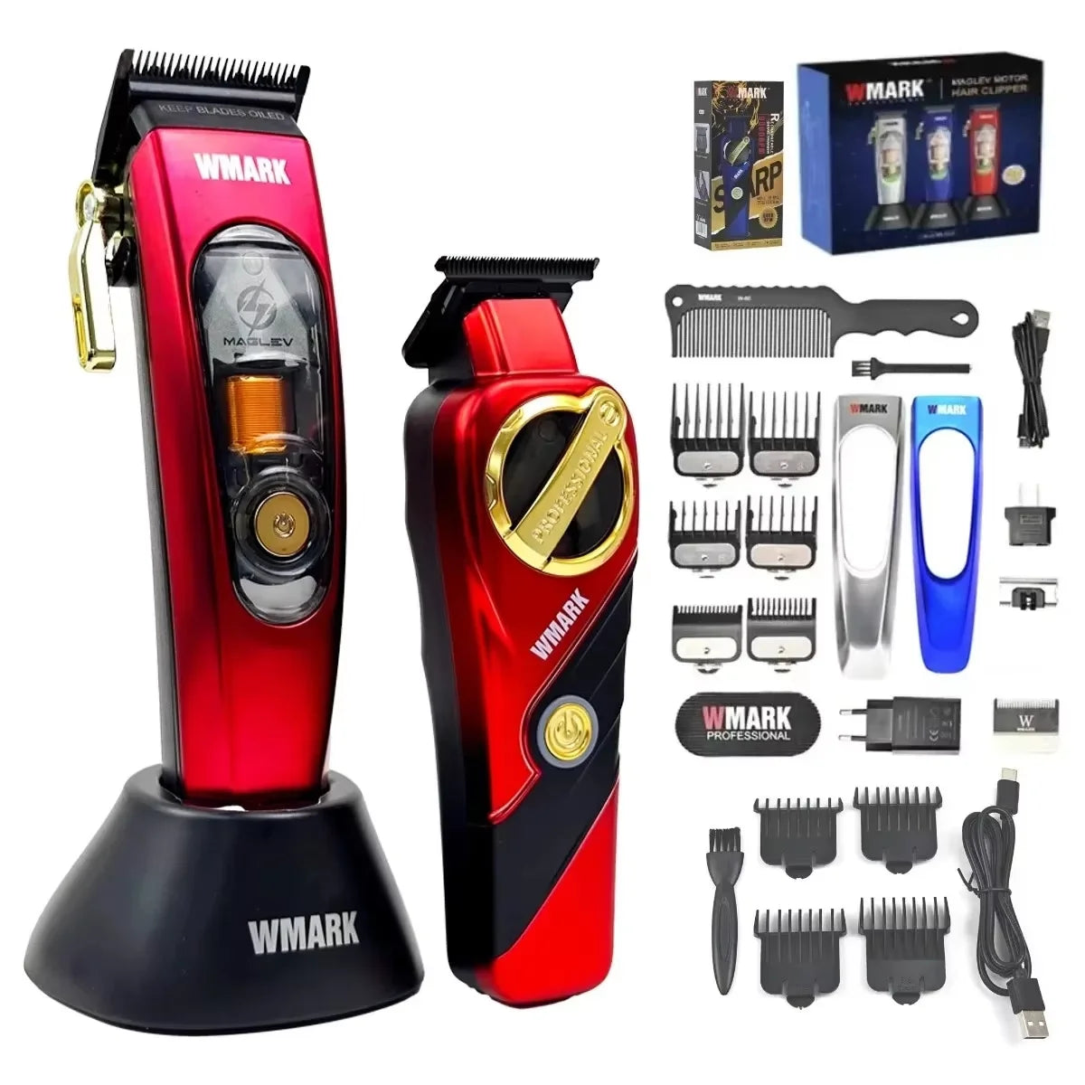 10000RPM WMARK NG-9004 BRDCLIP 101PRO Hair Clipper DLC Electric High Motor Blade Hair Trimmer