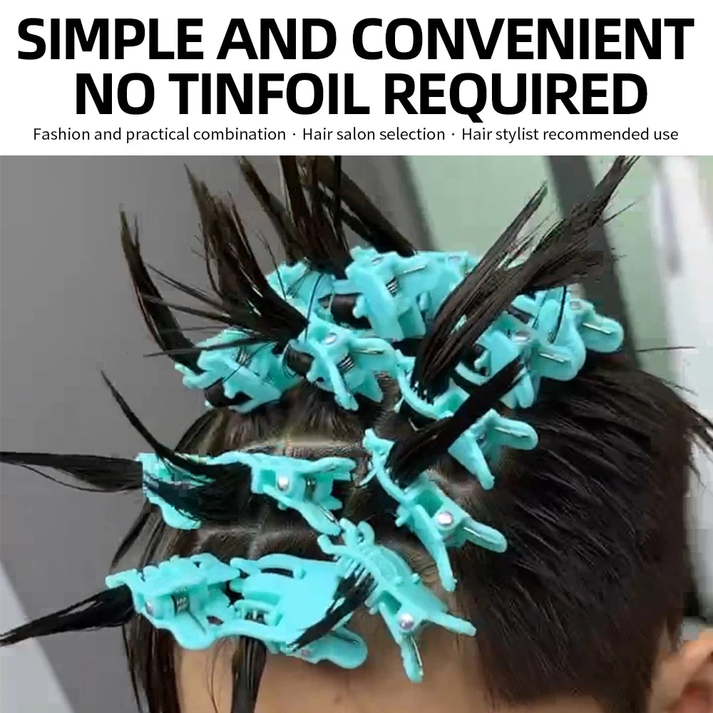 25Pcs: Reusable Perm Hair Clip