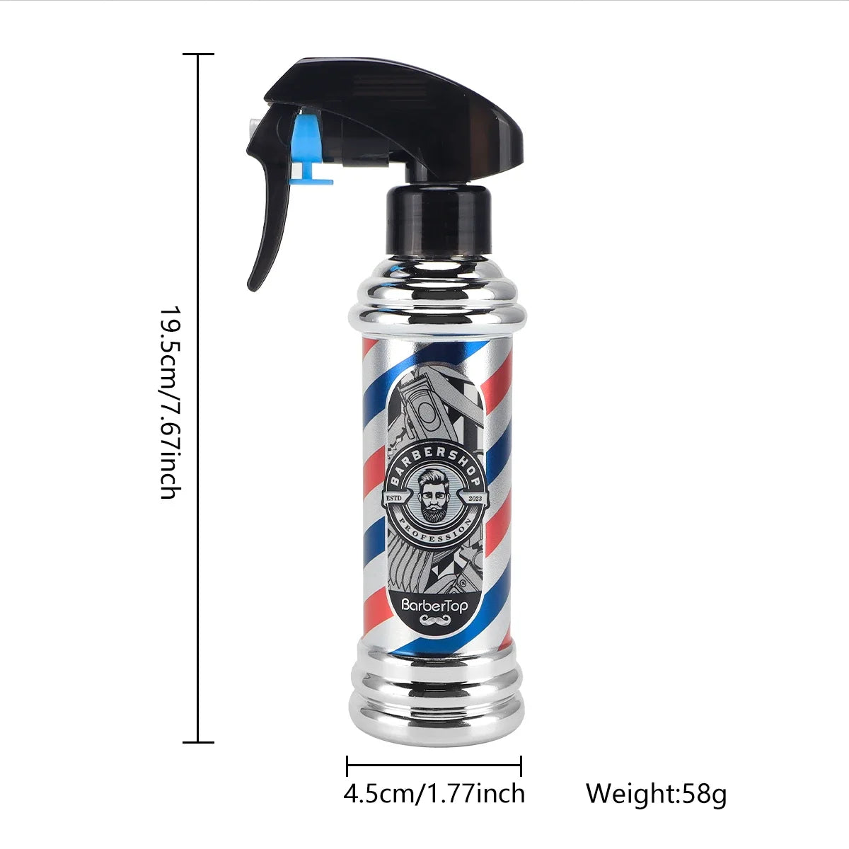 Water/Alcohol Hairdressing Spray Bottle
