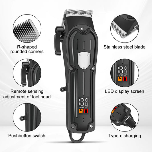 hiena hair clippers ,face trimmer and, clipper combs