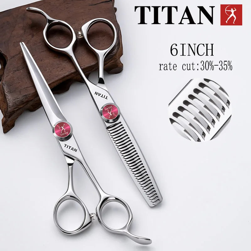 TITAN 6/6.5/7 inch VG10 Stainless Steel Hairdressing Scissors