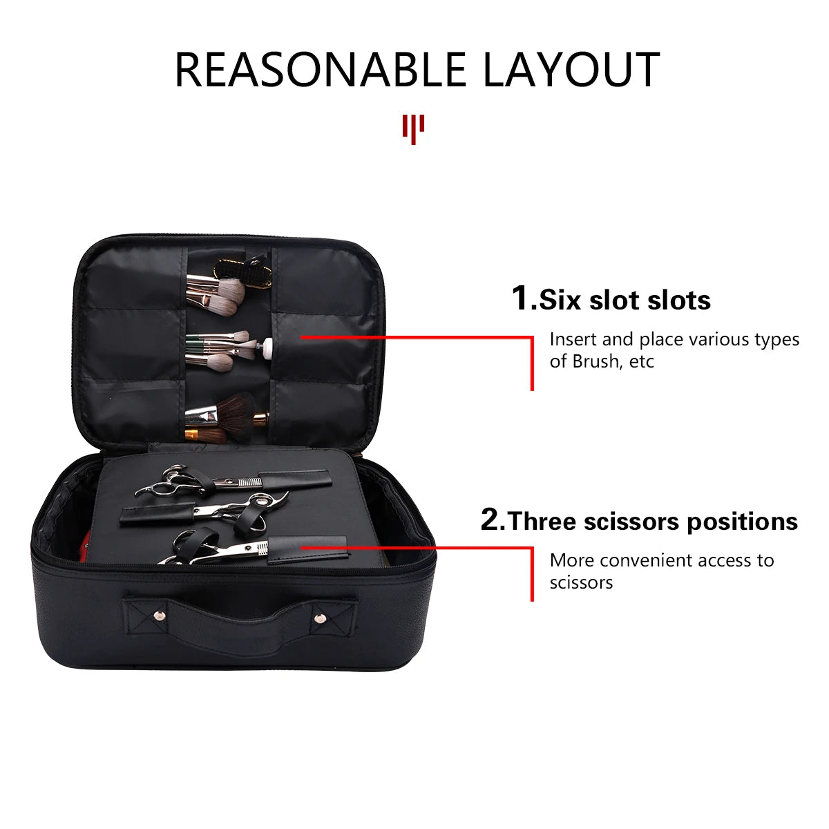Salon Waterproof Large Capacity Portable Storage Suitcase