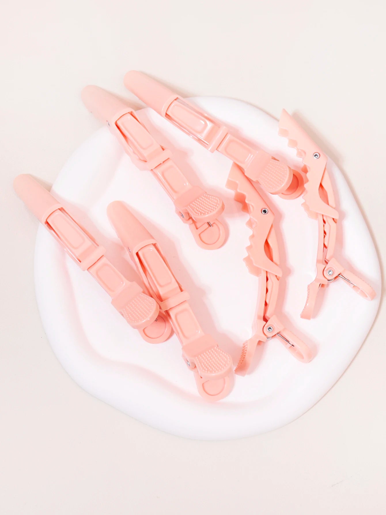 6PCS: Plastic Alligator Hairdressing Hairpins