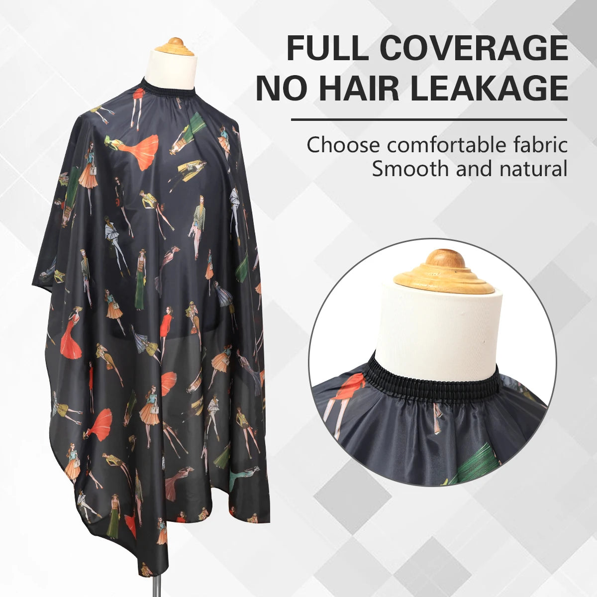 Barbershop Waterproof Adjustable Apron Cape Accessory