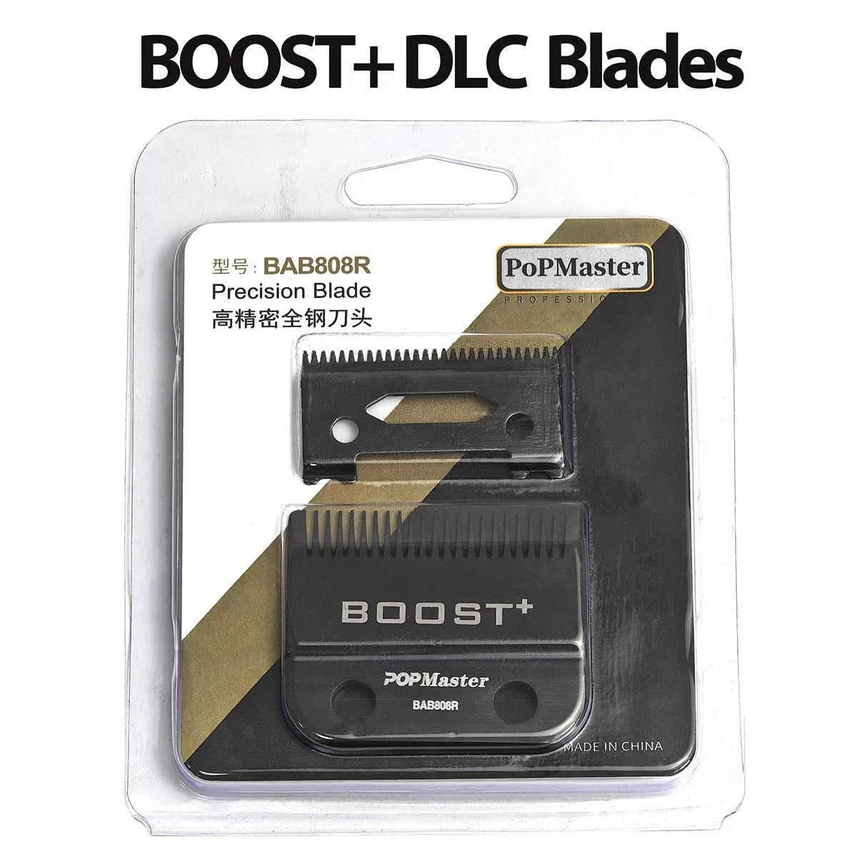 Replaceable Cordless Stainless Steel Hairdressing DLC Blades