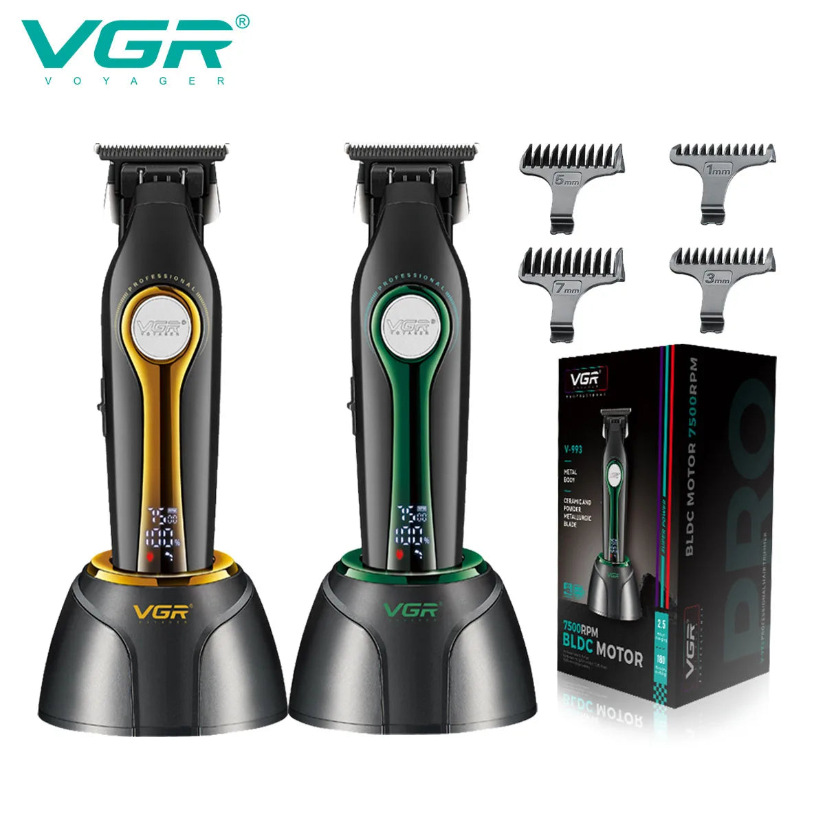 VGR Cordless Electric Hair Trimmer
