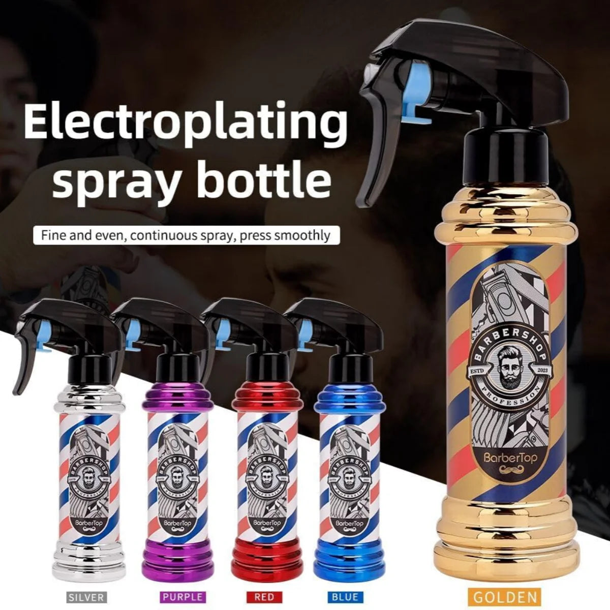 Water/Alcohol Hairdressing Spray Bottle