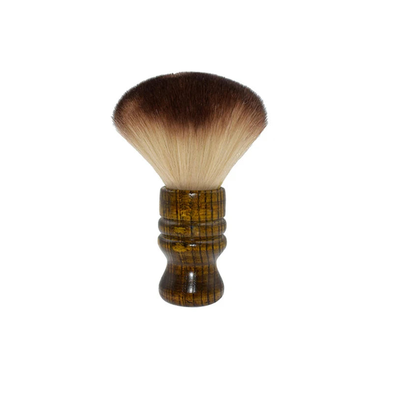 Salon Solid Wood Handle facial Brush Duster