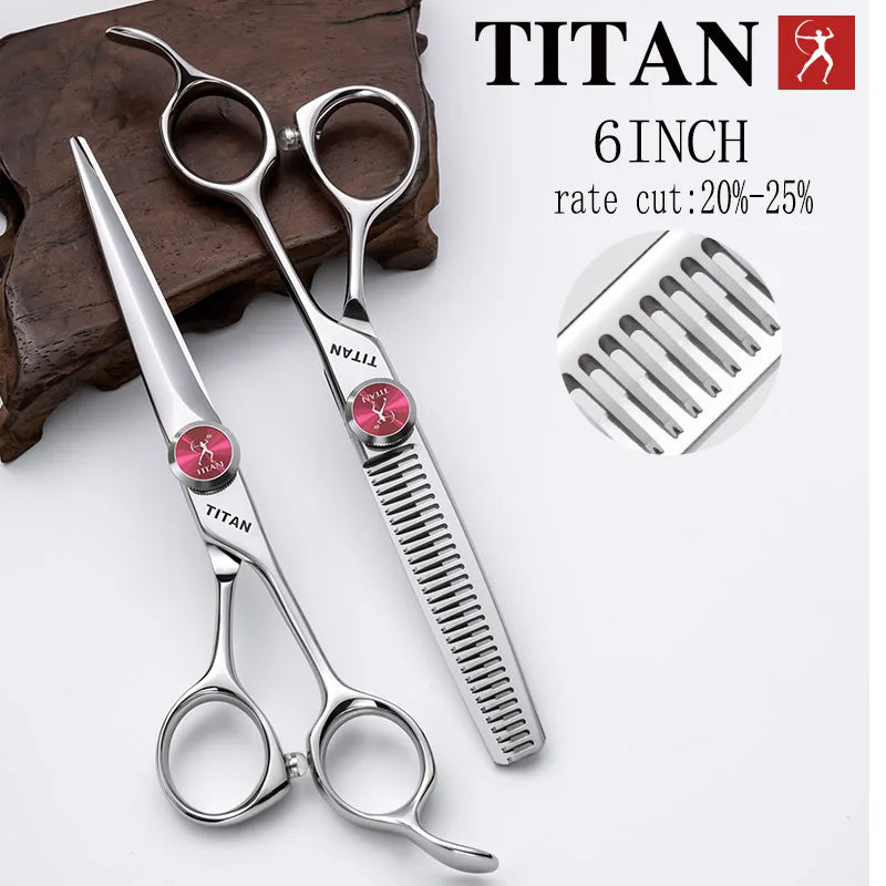 TITAN 6/6.5/7 inch VG10 Stainless Steel Hairdressing Scissors