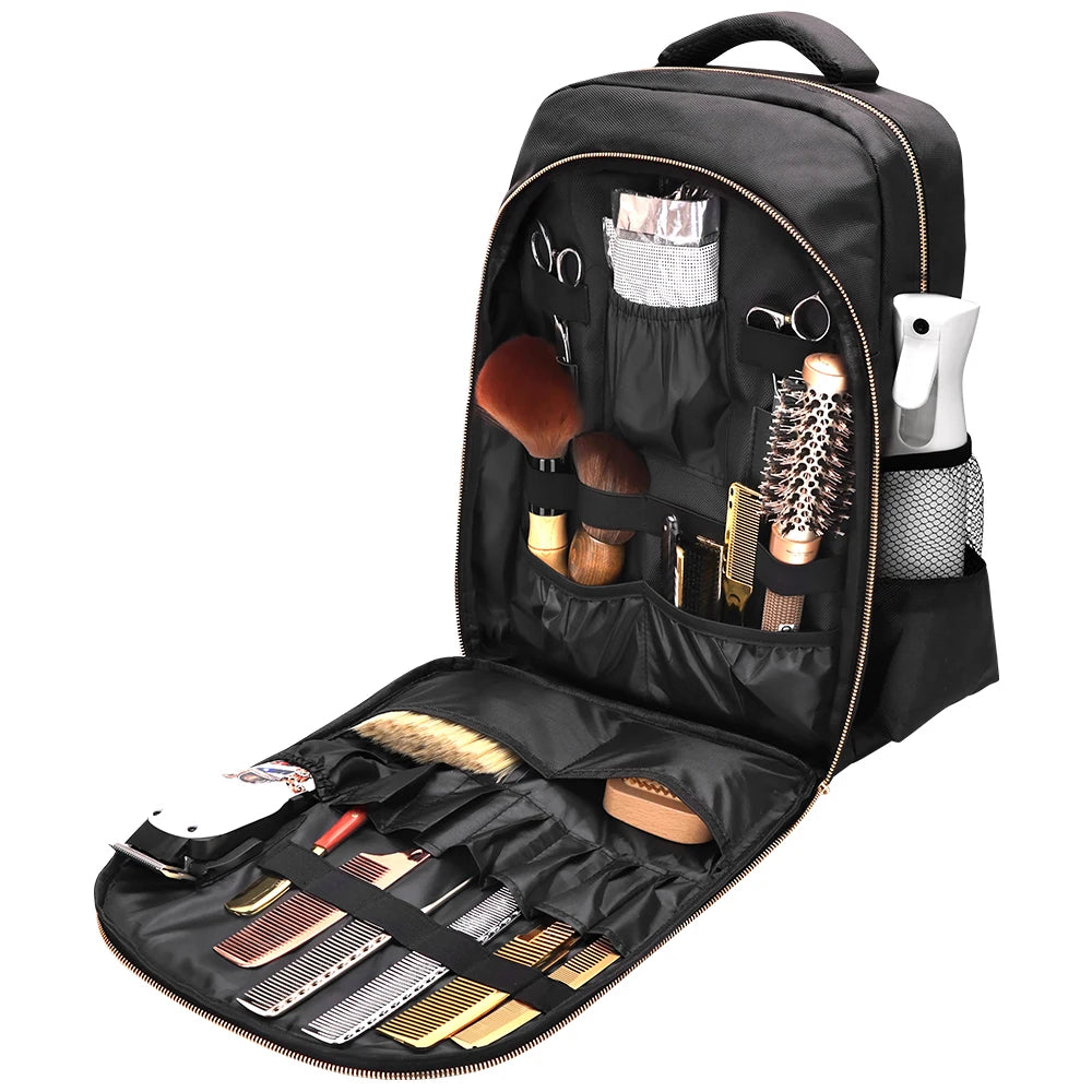 Travel Multifunctional Hairdressing Barber Storage Tool backpack
