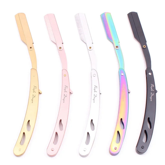 5 color Barber Manual Shaving Razor