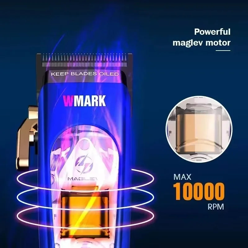 10000RPM WMARK NG-9004 BRDCLIP 101PRO Hair Clipper DLC Electric High Motor Blade Hair Trimmer