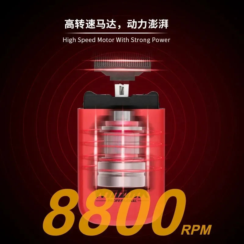 WMARK Rechargeable USB NG-9004 BRDCLIP M3T DLC Hair Clippers