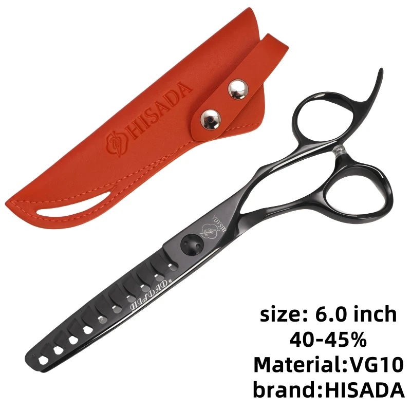 HISADA 6/6.5/7 inch Stainless Steel Professional Hairdressing Scissors