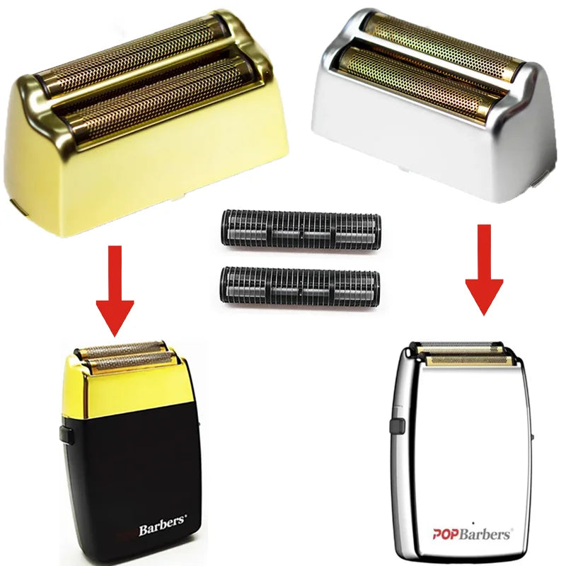 P620 White ,Gold Barber Facial Shaver