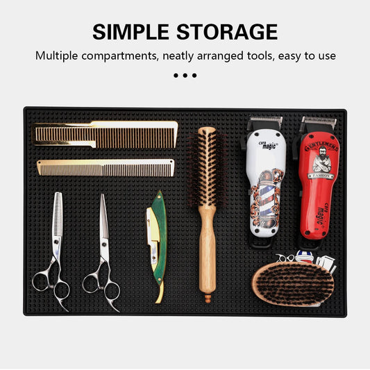 Barbershop Storage Pad Anti-Skid Silicone Mat