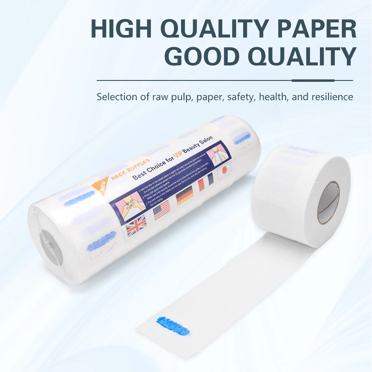 1-5Rolls: Stretchy Disposable Neck Strip