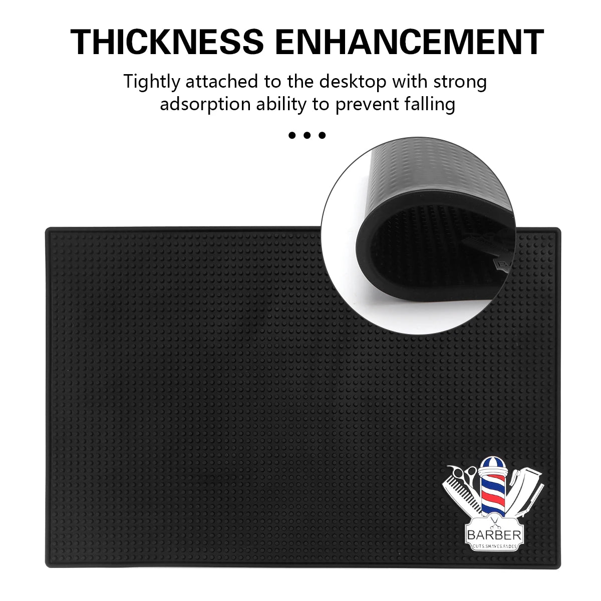 Barbershop Storage Pad Anti-Skid Silicone Mat