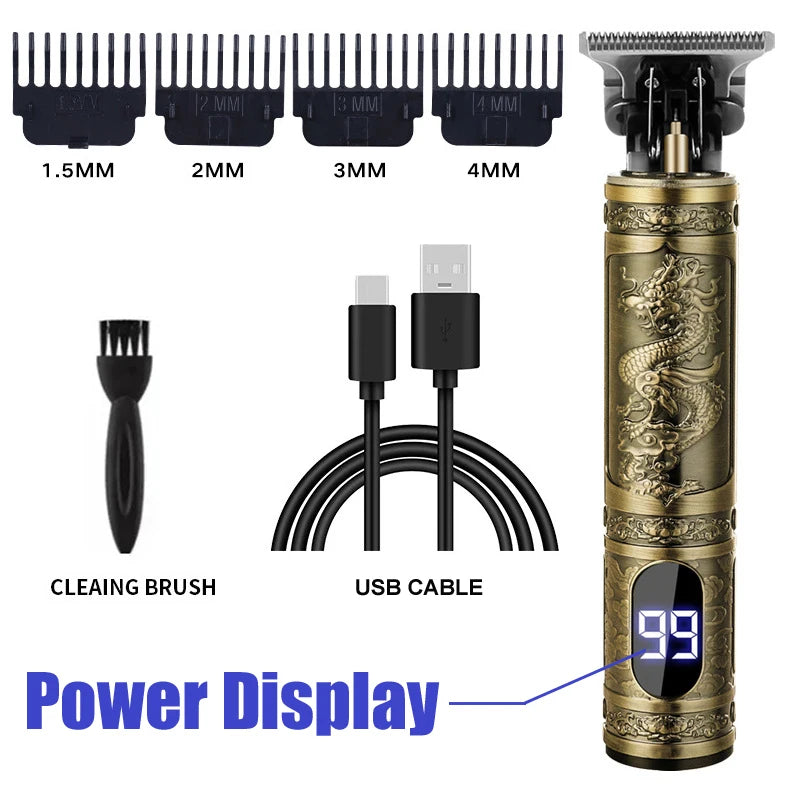 T9 Electric Cordless Beard Shaving Body Hair Trimmer