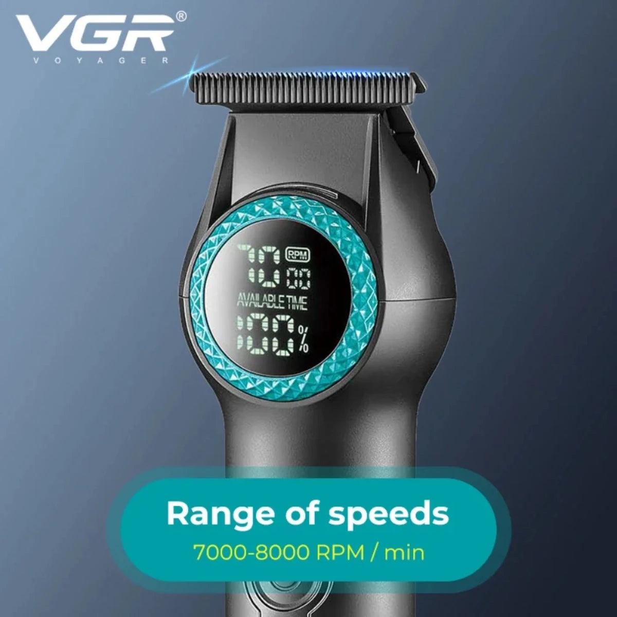 VGR Electric Cordless 8000 RPM Hair Trimmer