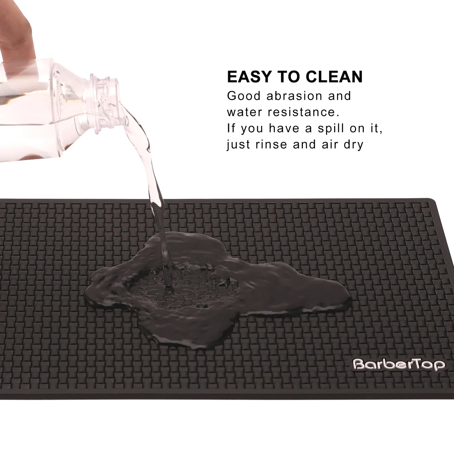 Black Anti-Skid Mini Hairdressing Tool Pad