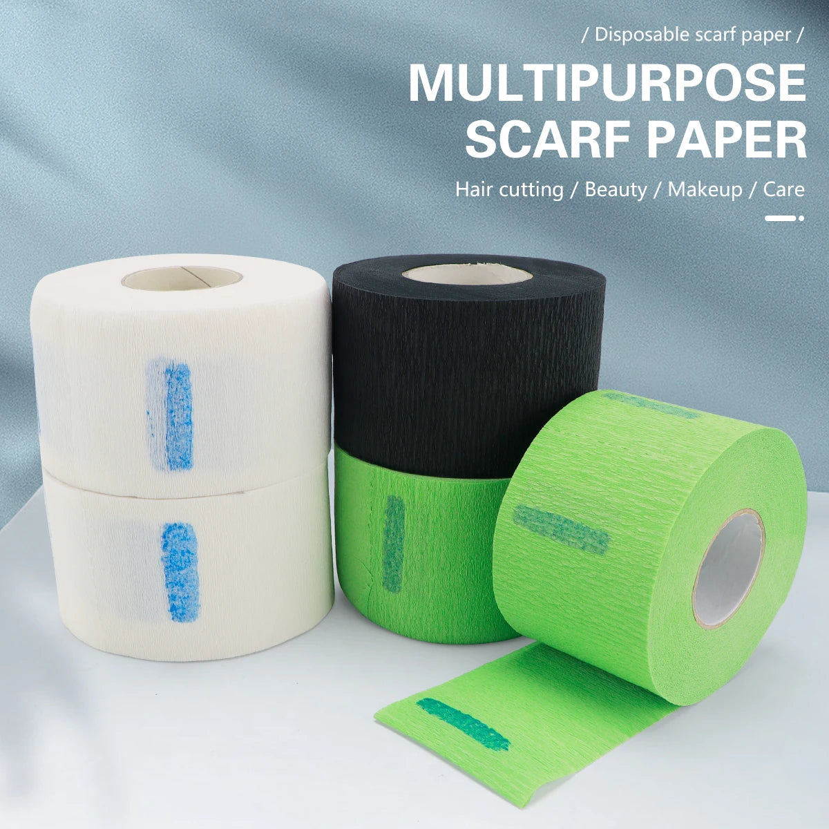 1-5Rolls: Stretchy Disposable Neck Strip