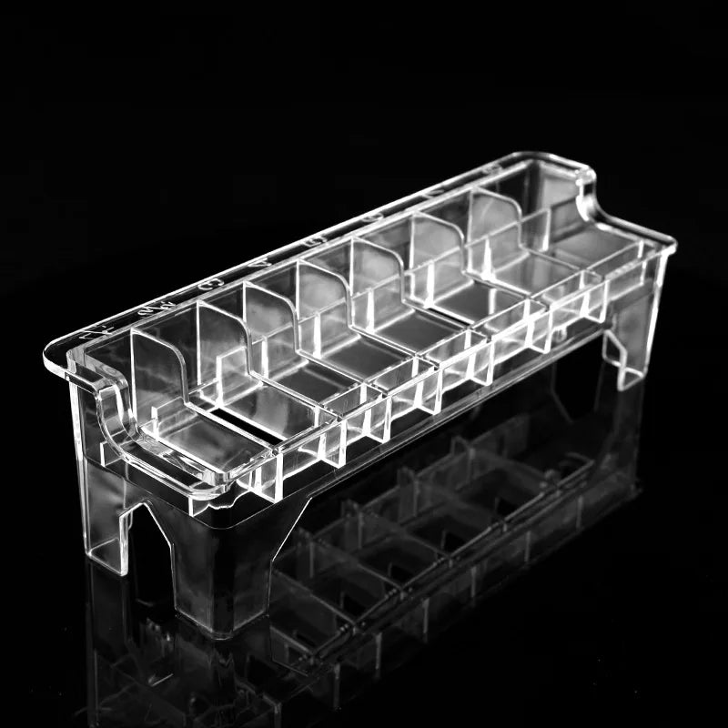 8-10Pcs: Hair Clipper Guards Stand Case Holder