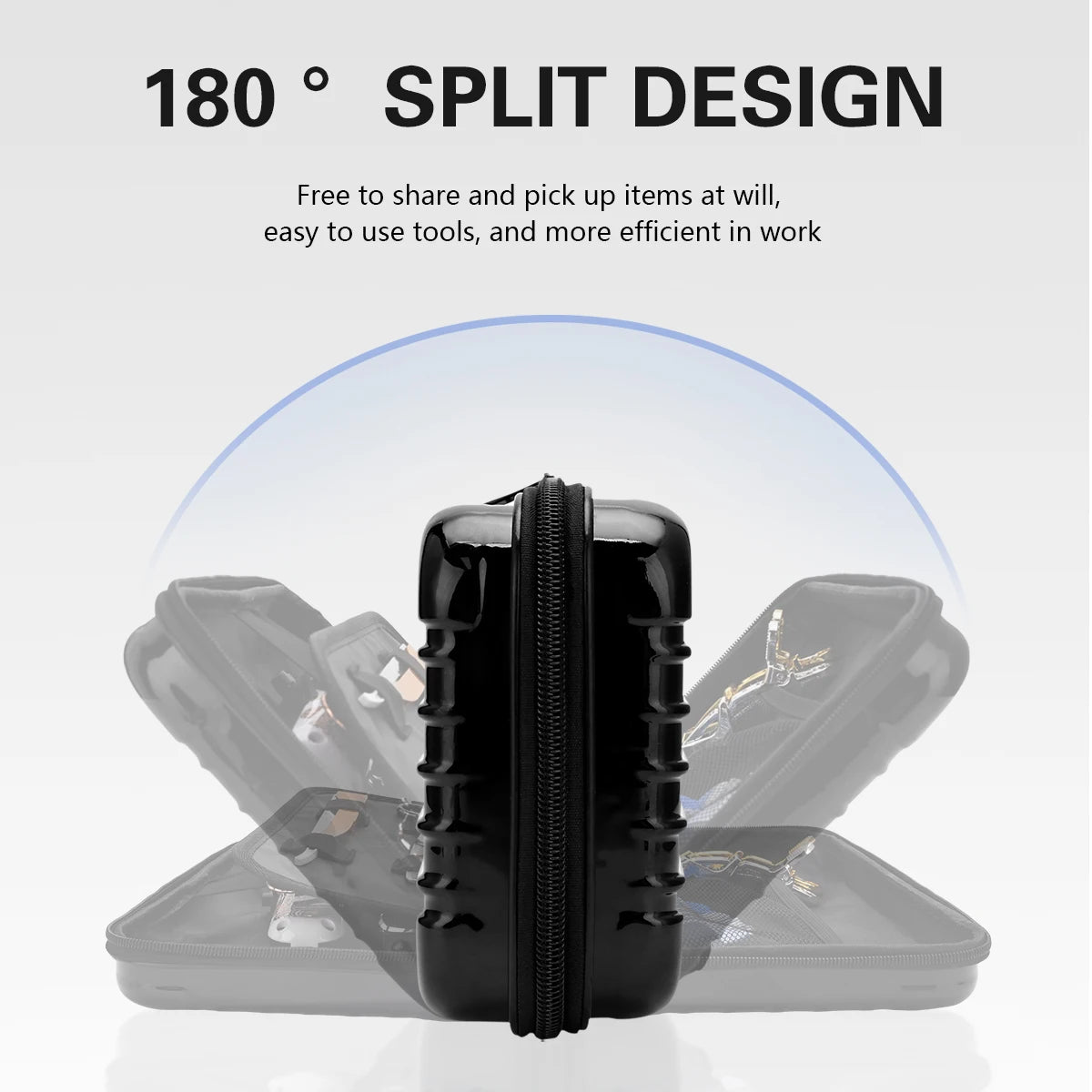 Water Resistant Shockproof Scissor Travel Bag