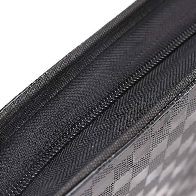 Salon Matte Faux Leather Portable Hairdressing Storage Bag Organizer