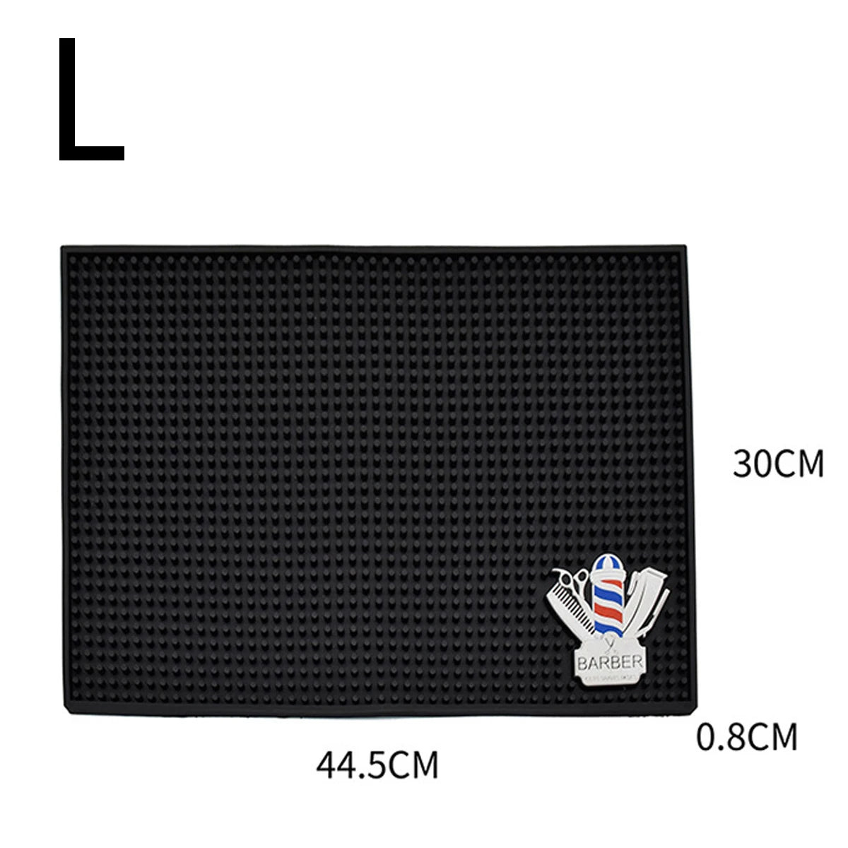 Barber Silicone Station Mat Display