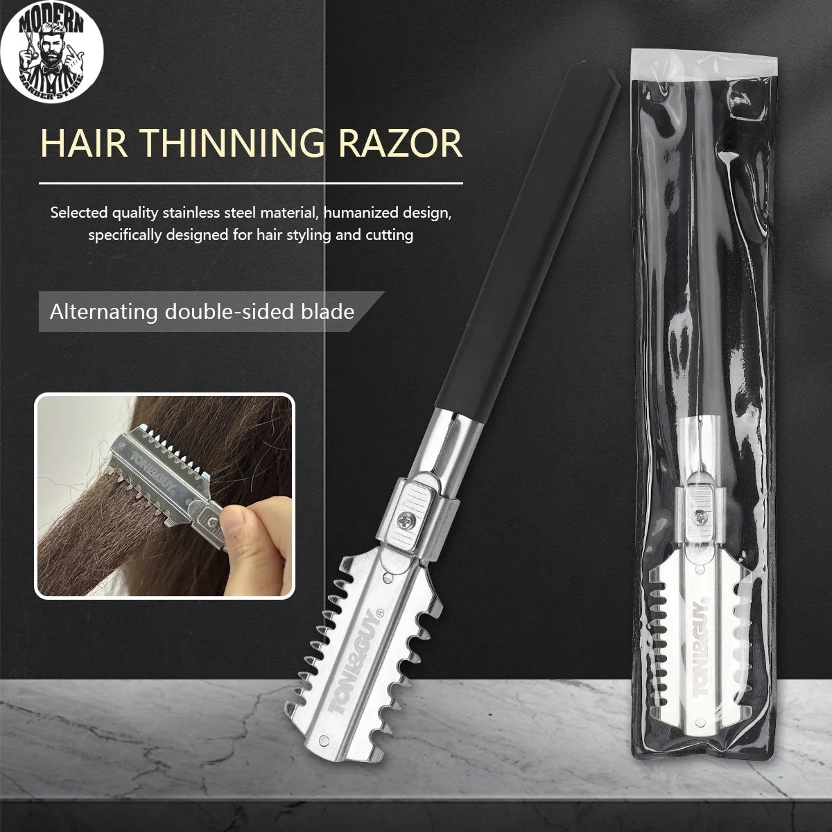Salon Double-Edge Shaving Razor