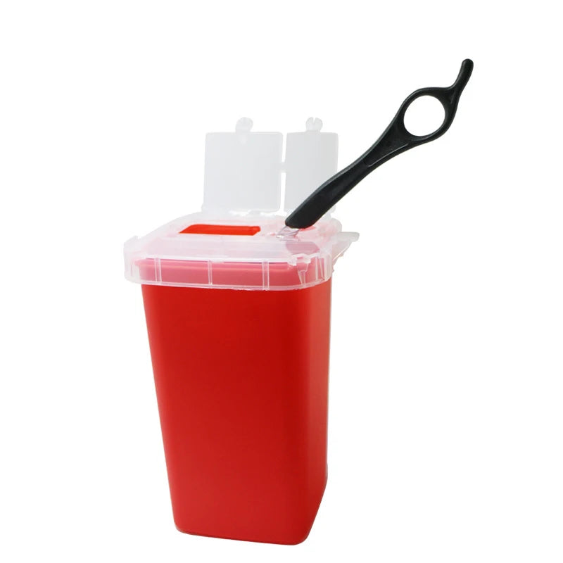 Barber Shop Razor Blade Disposal Case